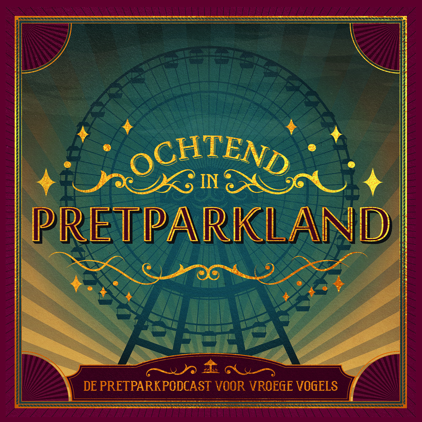 Ochtend in Pretparkland logo